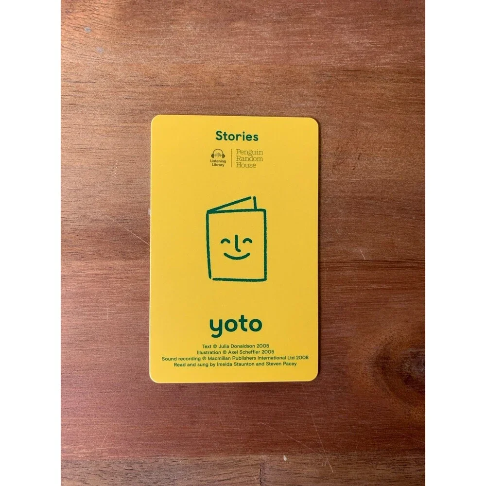 Yoto Card Monkey Puzzle Julia Donaldson